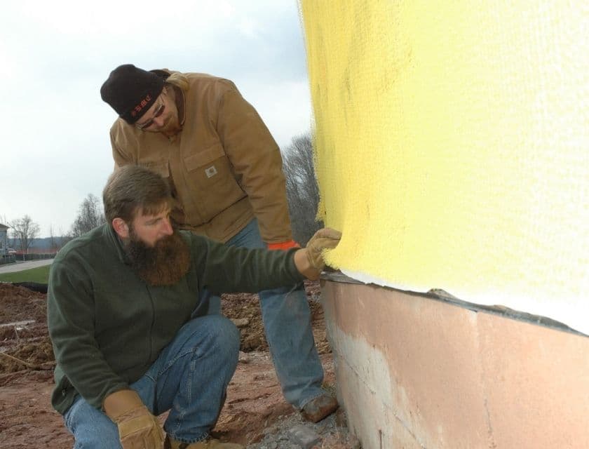 Jersey Shore Stucco doing Visual Inspection